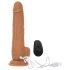 Naked Addiction Thrusting 9 - vibrator lökő - întunecat (23cm)