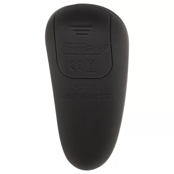 Naked Addiction - Vibrator cu mișcare de împingere - negru - 23cm