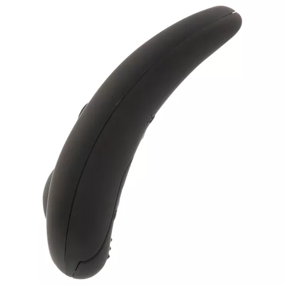 Naked Addiction - Vibrator cu mișcare de împingere - negru - 23cm