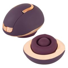   Belou - vibrator rotativ pentru masaj vulvar - reîncărcabil - mov