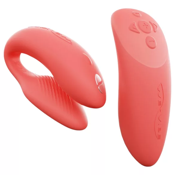 We-Vibe Chorus - vibrator pentru cuplu controlat prin aplicație (portocaliu)