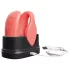 We-Vibe Chorus - vibrator pentru cuplu controlat prin aplicație (portocaliu)