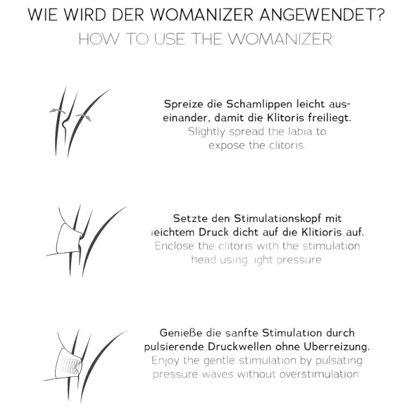 Womanizer Premium 2 - stimulator clitoris cu unde de aer - negru