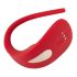 SMILE Slim Panty - vibrator clitoral wireless cu baterie (roșu)