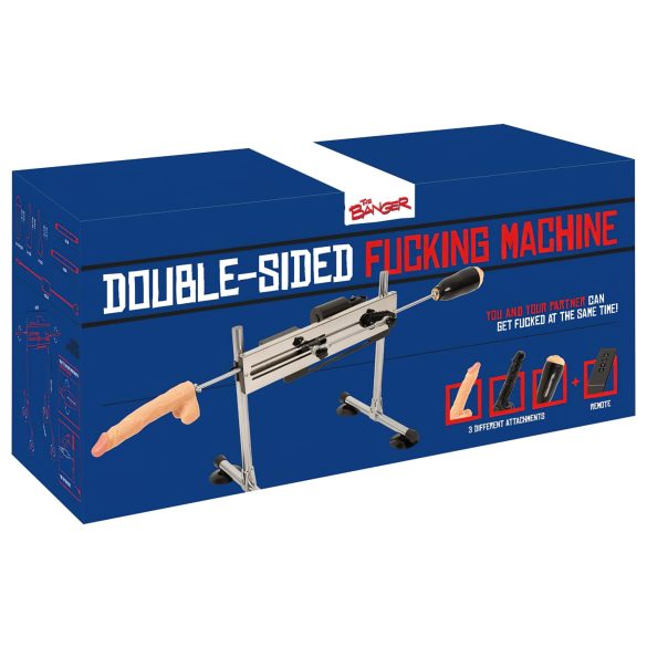The Banger Fucking Machine - dublă sex-mașină + 2 dildo-uri și 1 vagin artificial