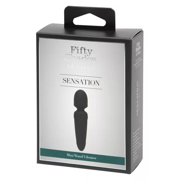 Fifty Shades of Grey - mini masajator vibrator - negru