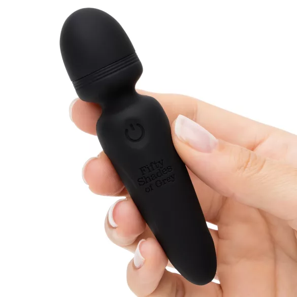 Fifty Shades of Grey - mini masajator vibrator - negru