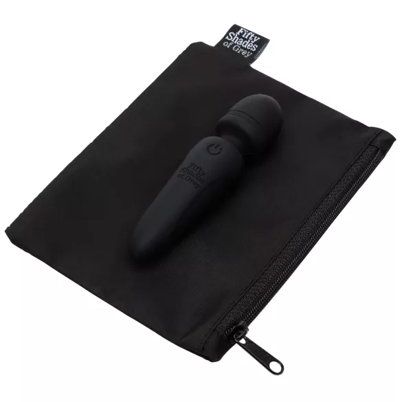 Fifty Shades of Grey - mini masajator vibrator - negru