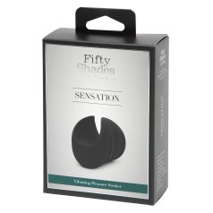 Cincizeci de umbre Sensation - vibrator glans (negru)
