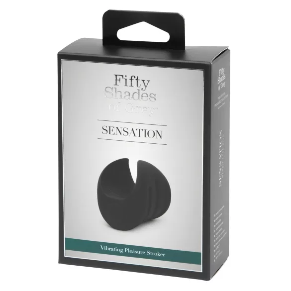 Sensation - vibratoare pentru penis - stimulare gland - silicon negru