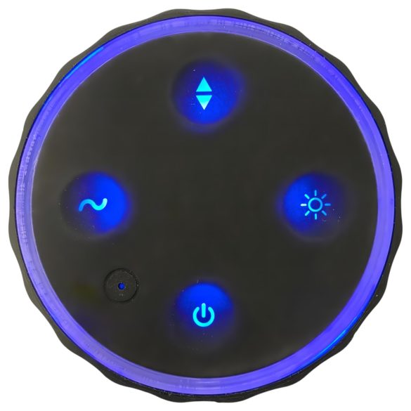 Rebel - masturbator automat cu 3 funcții - reîncărcabil, negru