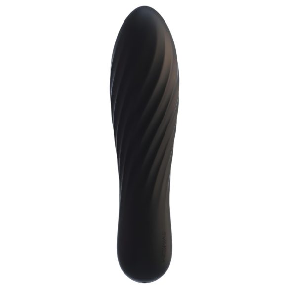 Svakom Tulip - mini vibrator baton, reîncărcabil, negru