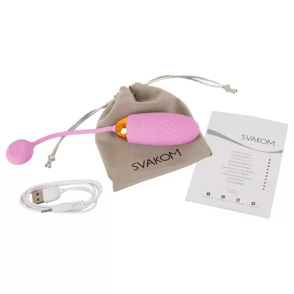 Svakom Ella Neo - ou vibrator inteligent - roz