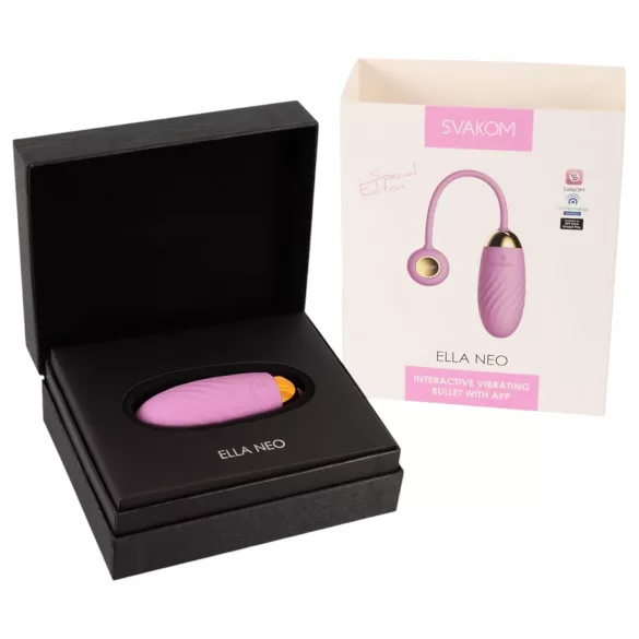 Svakom Ella Neo - ou vibrator inteligent - roz