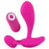 Vibrator G-spot SMILE RC - reîncărcabil, control radio (roz)