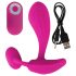 Vibrator G-spot SMILE RC - reîncărcabil, control radio (roz)