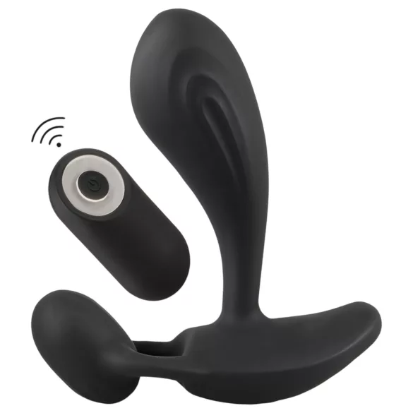 Rebel RC - 2în1 vibrator pentru prostată (negru)