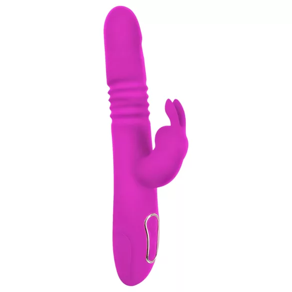 SMILE - vibrator rabbit cu rotire și împingere, braț pentru clitoris
