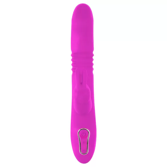 SMILE - vibrator rabbit cu rotire și împingere, braț pentru clitoris