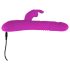 SMILE Rabbit - Vibrator rotativ roz cu stimulator pentru clitoris