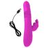 SMILE Rabbit - Vibrator rotativ roz cu stimulator pentru clitoris