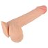 Nature Skin - dildo cu piele - 19cm (natur)