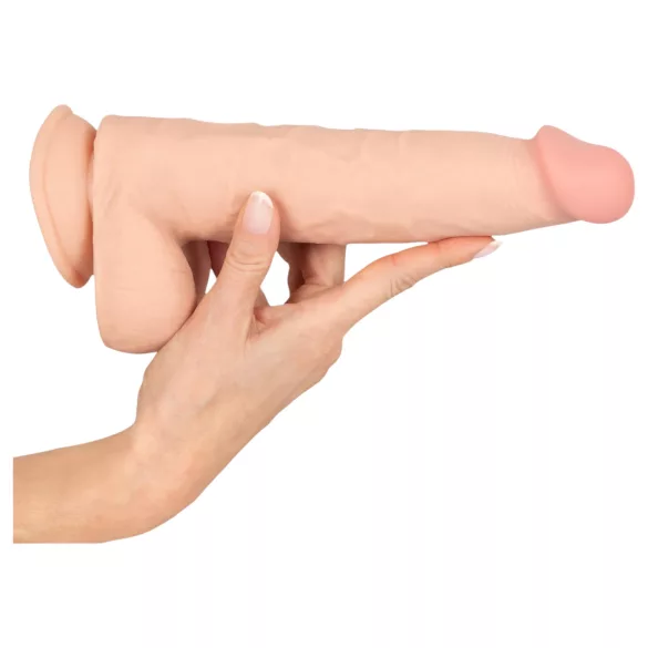 Natute Skin - dildo cu piele - 25 cm (natural)