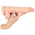 Natute Skin - dildo cu piele - 25 cm (natural)