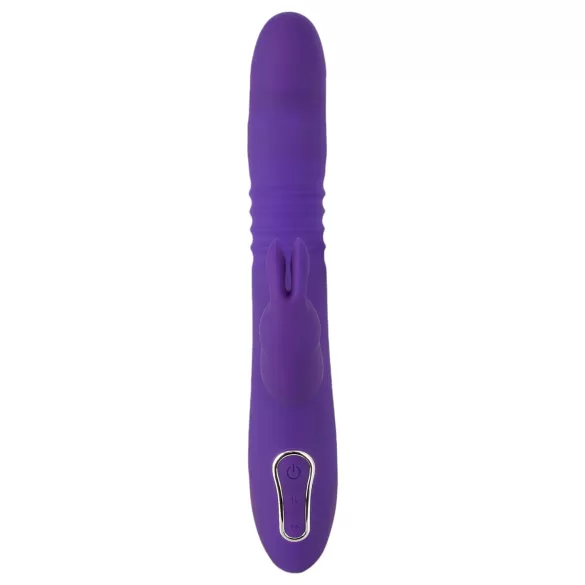 SMILE Triple - vibrator rotativ și penetrant cu trei brațe - mov, reîncărcabil