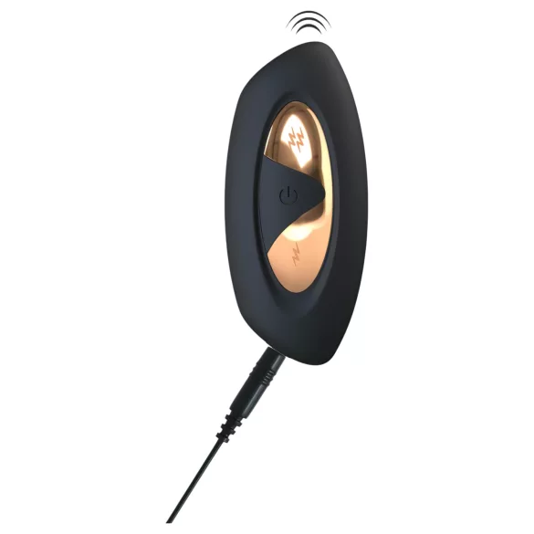XOUXOU - ou vibrant cu telecomandă - stimulare electrică - negru