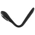 Penis Plug Dilator - dilatator vibrator reîncărcabil penis, 1cm, negru