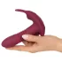 Javida RC - vibrator clitoridian radio control - 3 funcții - roșu