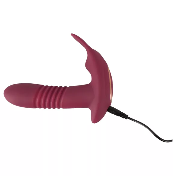 Javida RC - vibrator clitoridian radio control - 3 funcții - roșu
