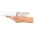 Vibrator LED Liaison - silicon sticlă (transparent)
