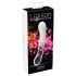 You2toys Liaison - vibratoare LED din silicon și sticlă (transparent-alb)