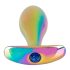 ANOS Metal Rainbow - set dopuri anale metalice (2 piese)