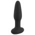 ANOS - vibrator anal impermeabil cu acumulator (negru)