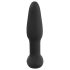 ANOS - vibrator anal impermeabil cu acumulator (negru)