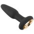 ANOS - vibrator anal impermeabil cu acumulator (negru)