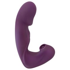Javida - Vibrator 4în1 pentru stimularea clitorisului (mov)
