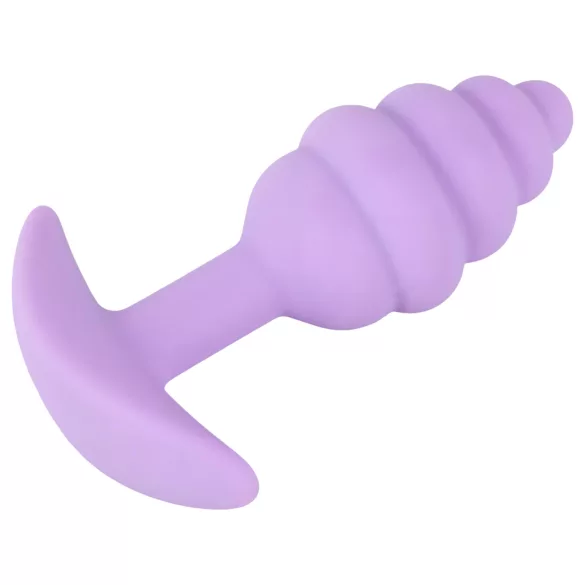 Cuties Mini Butt Plug - dop anal din silicon (mov, 2,8 cm)