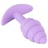 Plug anal mini Cuties - silicon liliac (2,8cm)