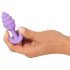 Plug anal mini Cuties - silicon liliac (2,8cm)