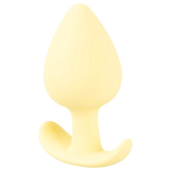 Cuties - plug anal mini - silicon - galben 3,1 cm
