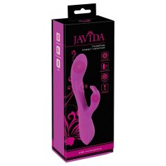   Javida Thumping Rabbit - Vibrator cu 3 motoare pentru clitoris (mov)