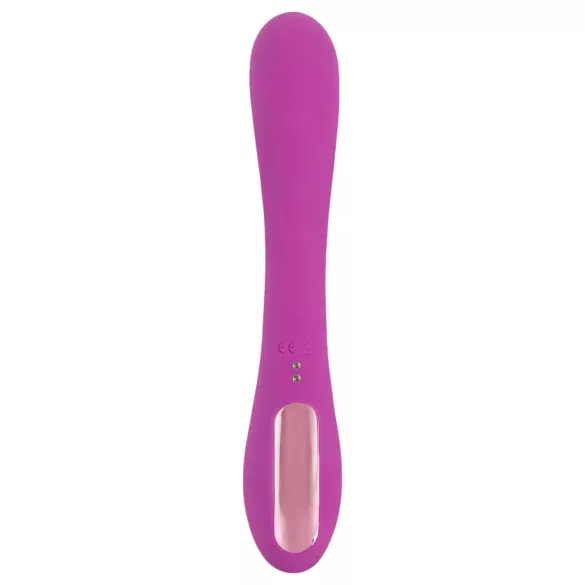Javida Thumping Rabbit - vibrator cu 3 motoare - braț pentru clitoris - lila