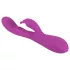 Javida Thumping Rabbit - vibrator cu 3 motoare - braț pentru clitoris - lila