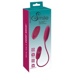 Smile Love Egg Duo - ou vibrant (pentru anus+vagin)