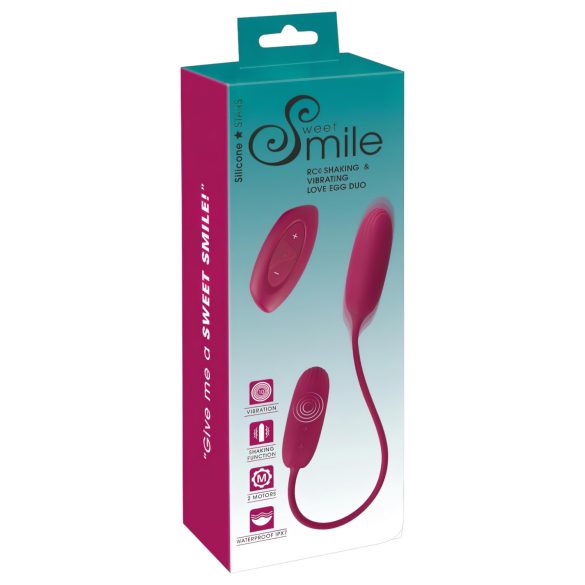 Smile - Ou vibrator dublu - stimulare anală și vaginală