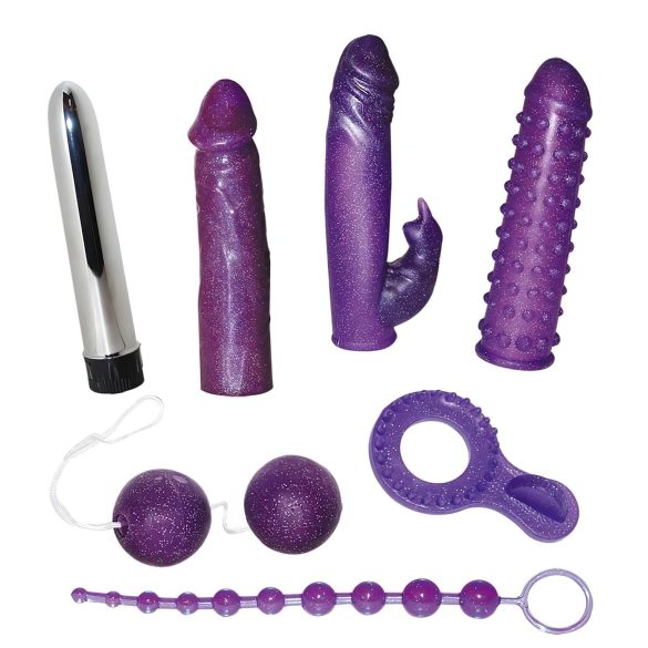 You2Toys - Set vibratoare strălucitoare - 7 piese